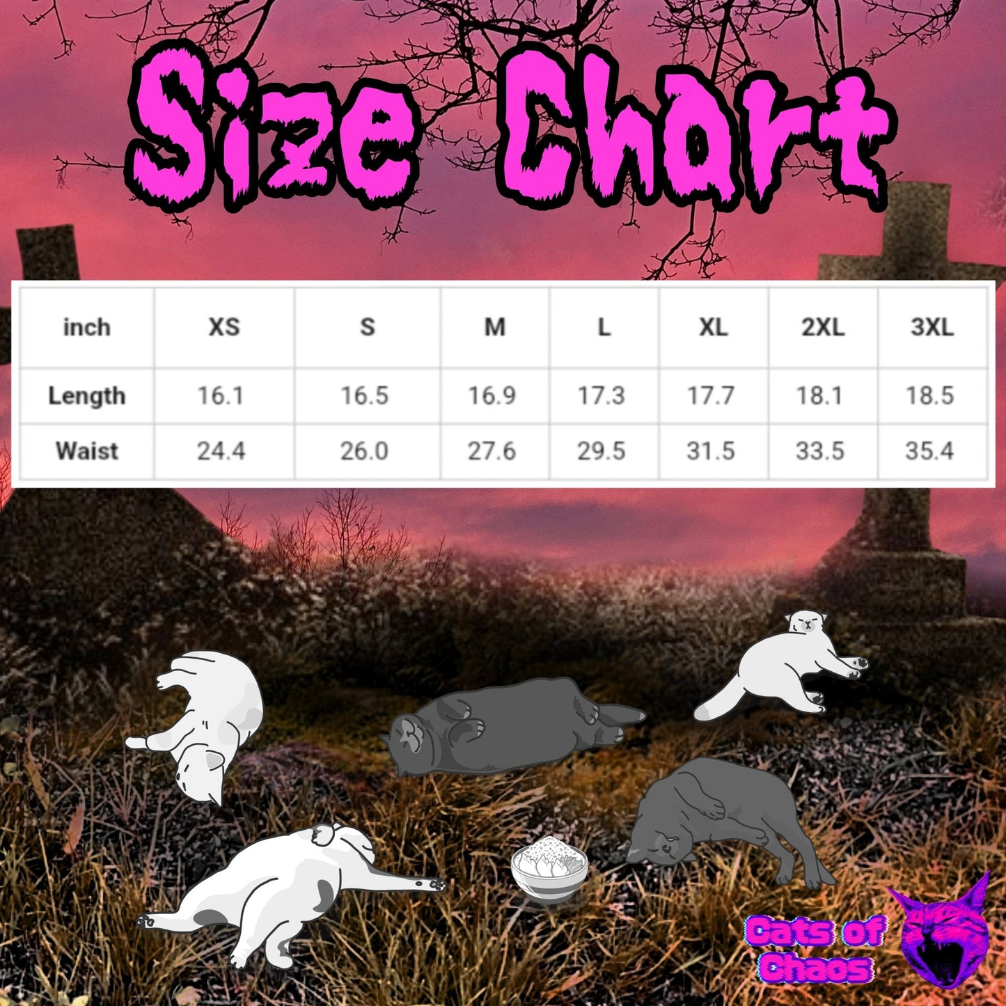 All - Over Print Bats Mini Skirt - Cats of Chaos