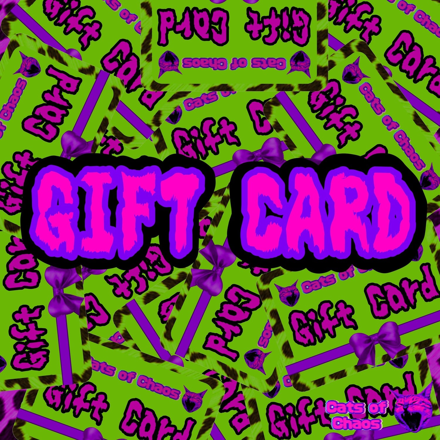 Gift Card - Cats of Chaos